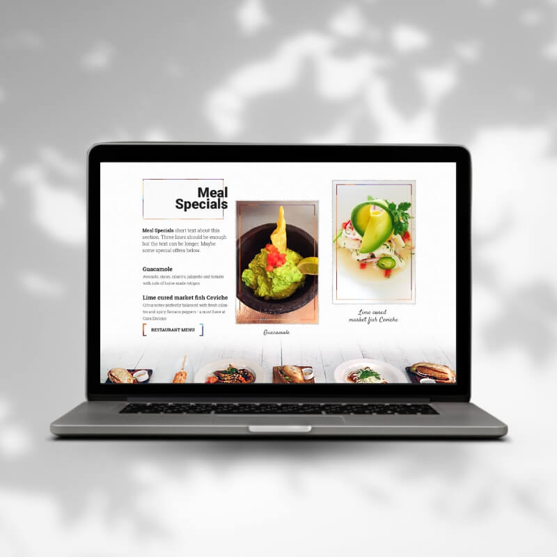 HoReCa Web Design