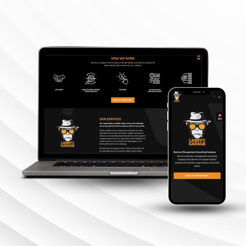 Larrys Garage Website